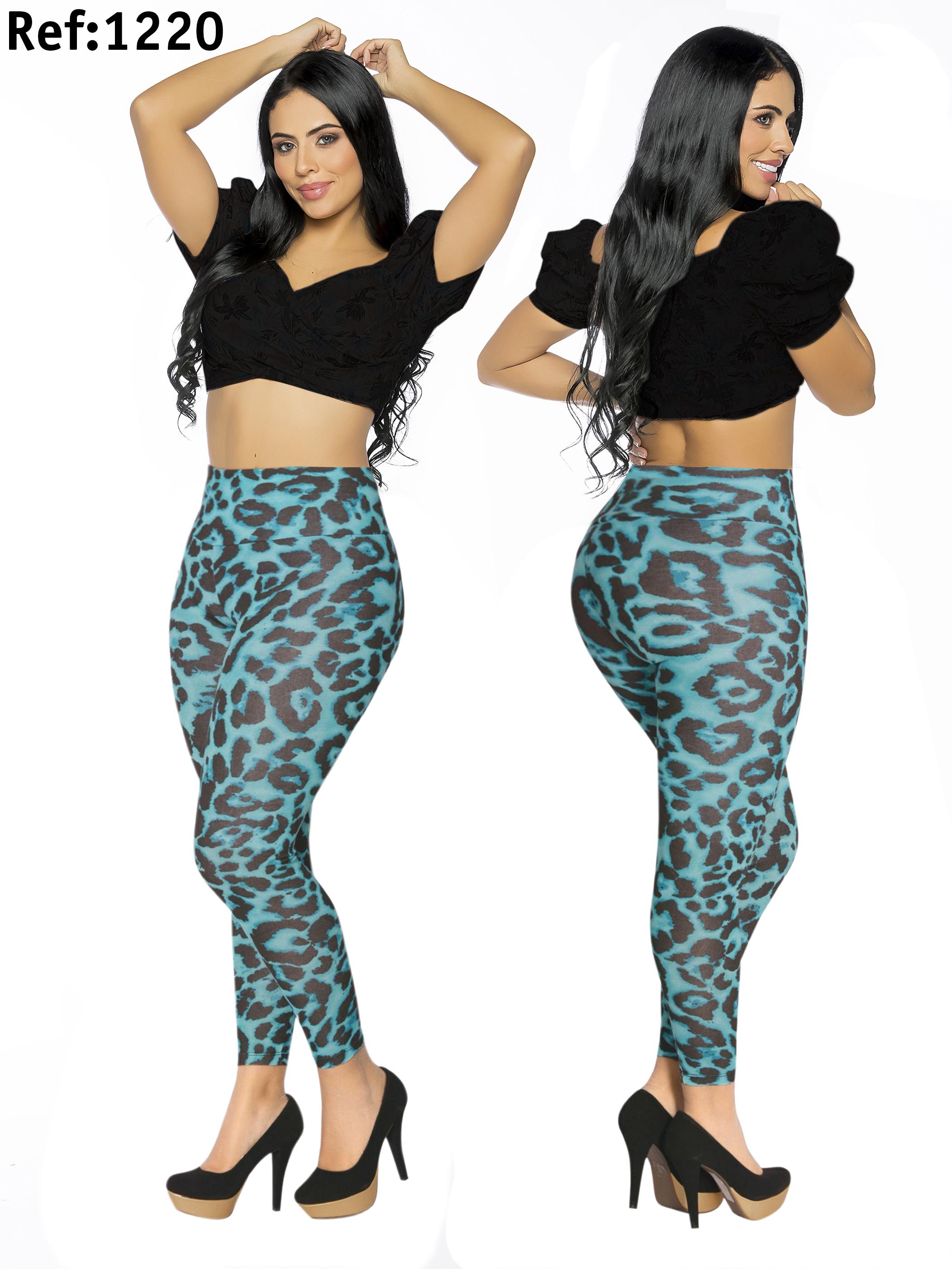 LEGGINS DAMA LEVANTA COLA COLOMBIANO 