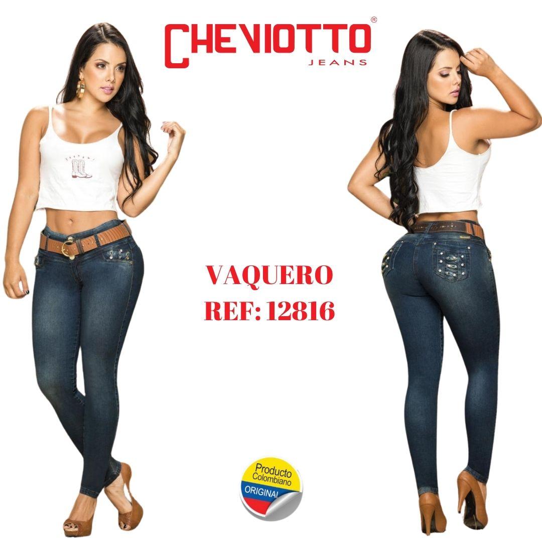 Pantalon Jean de Dama Levantacola Colombiano